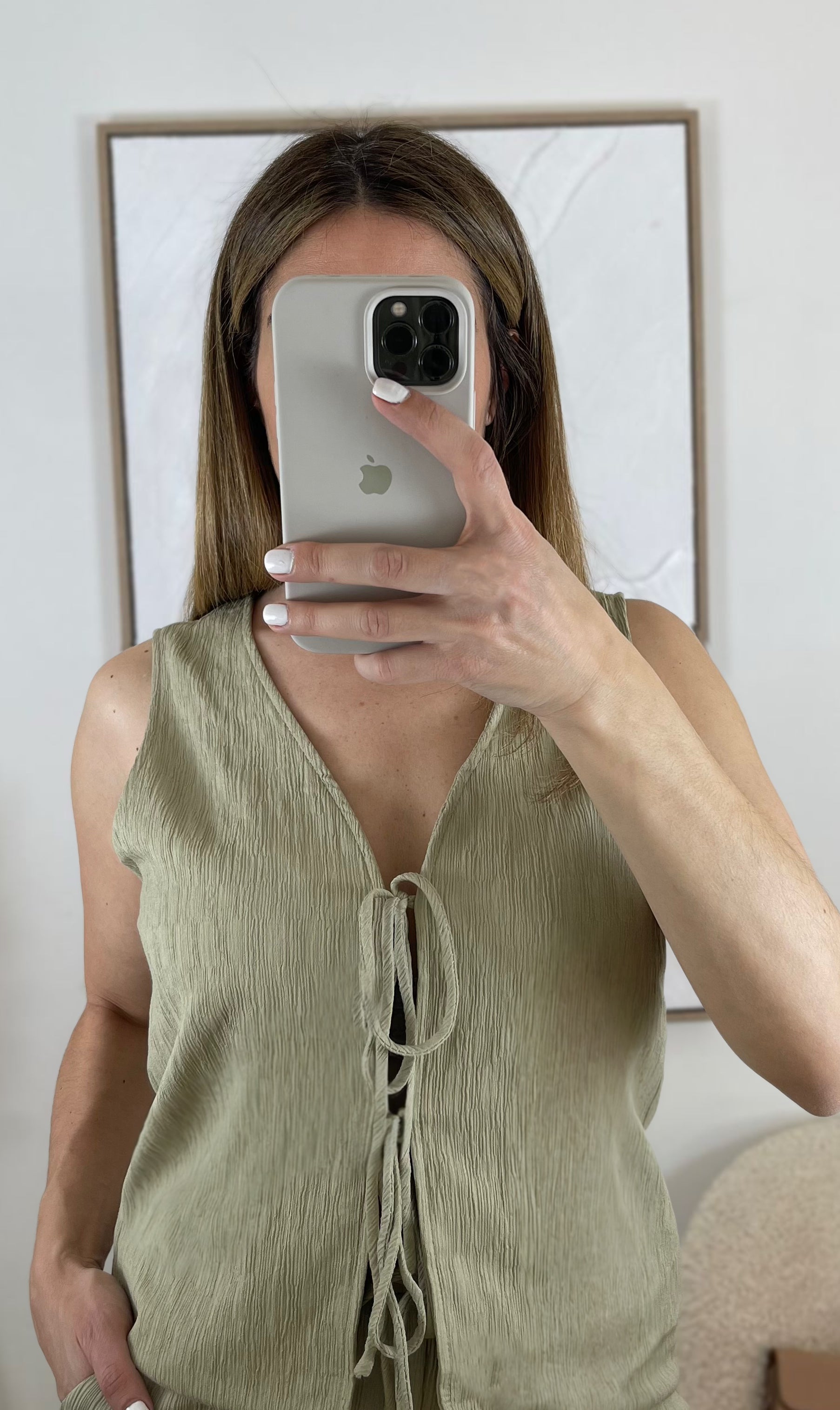 Ensemble gaufré