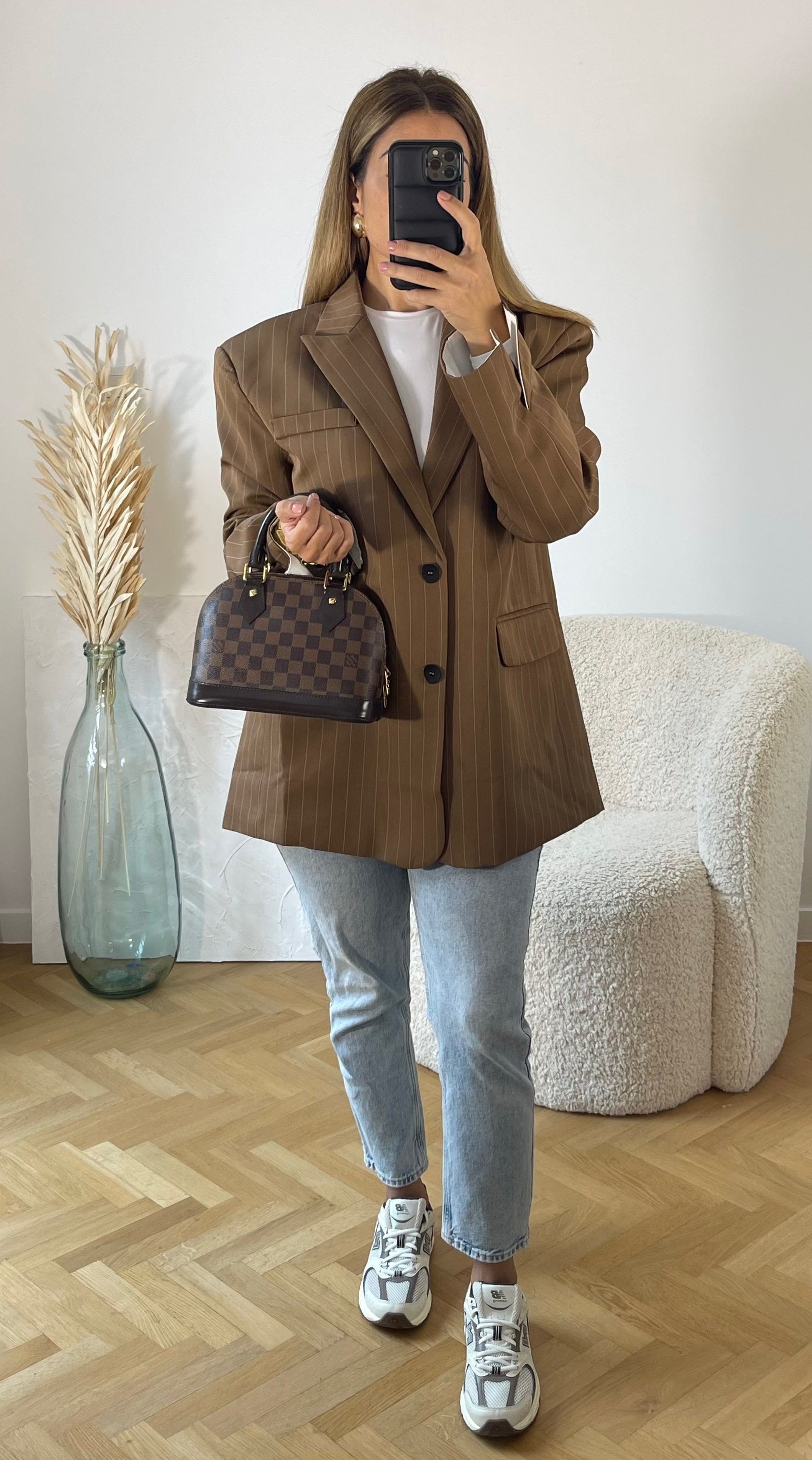 BLAZER RAYE MARRON CLAIR