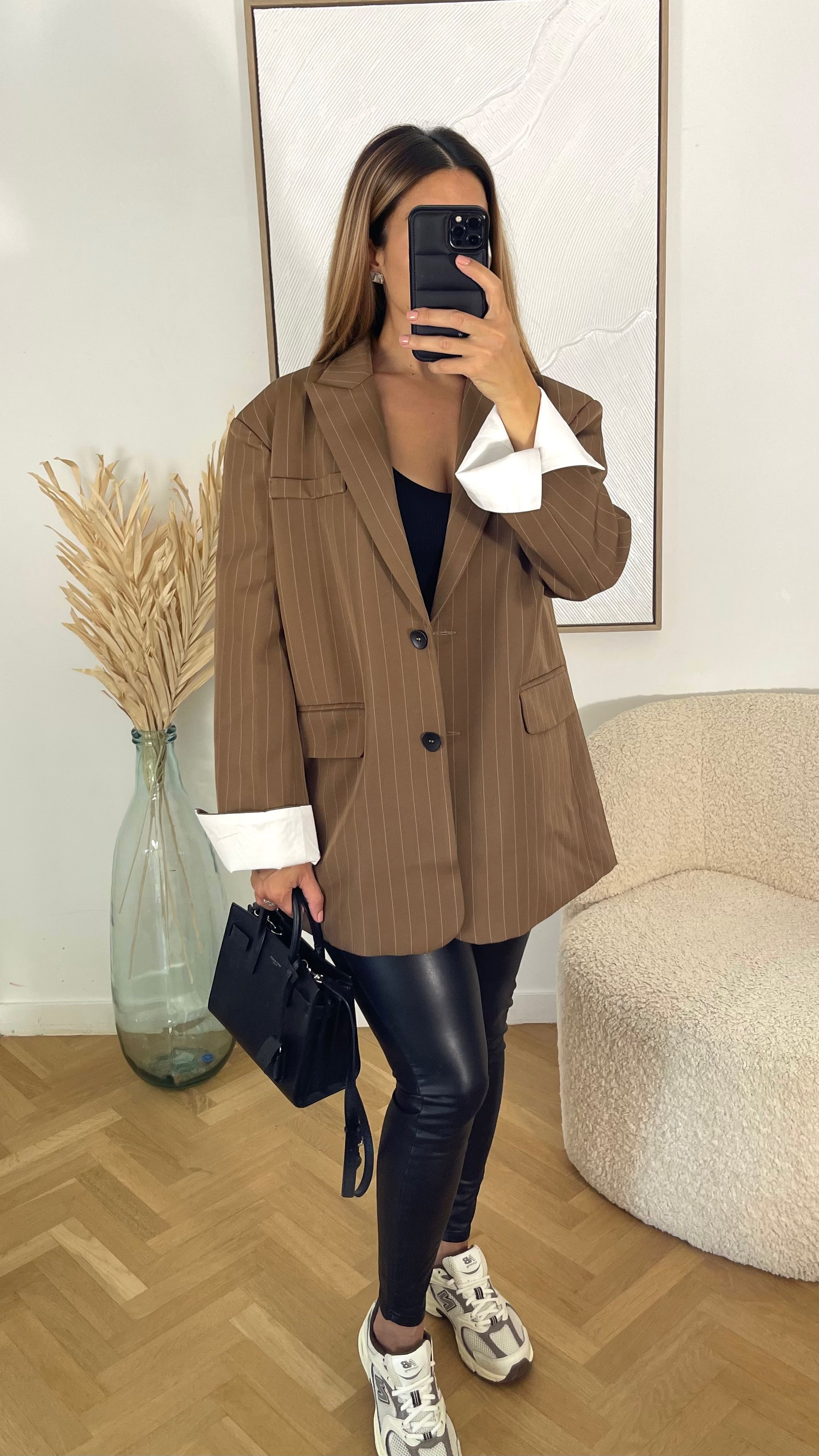 BLAZER RAYE MARRON CLAIR