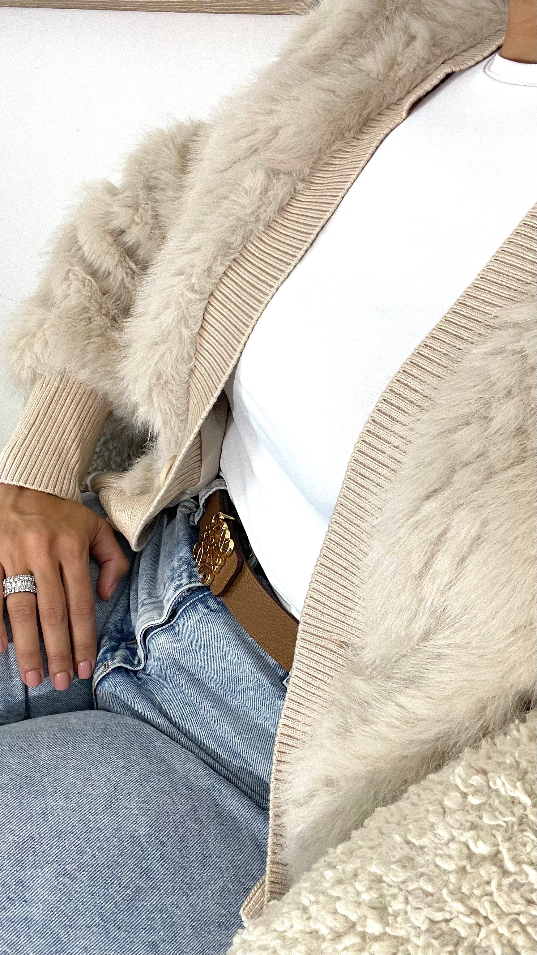 GILET EN FOURRURE