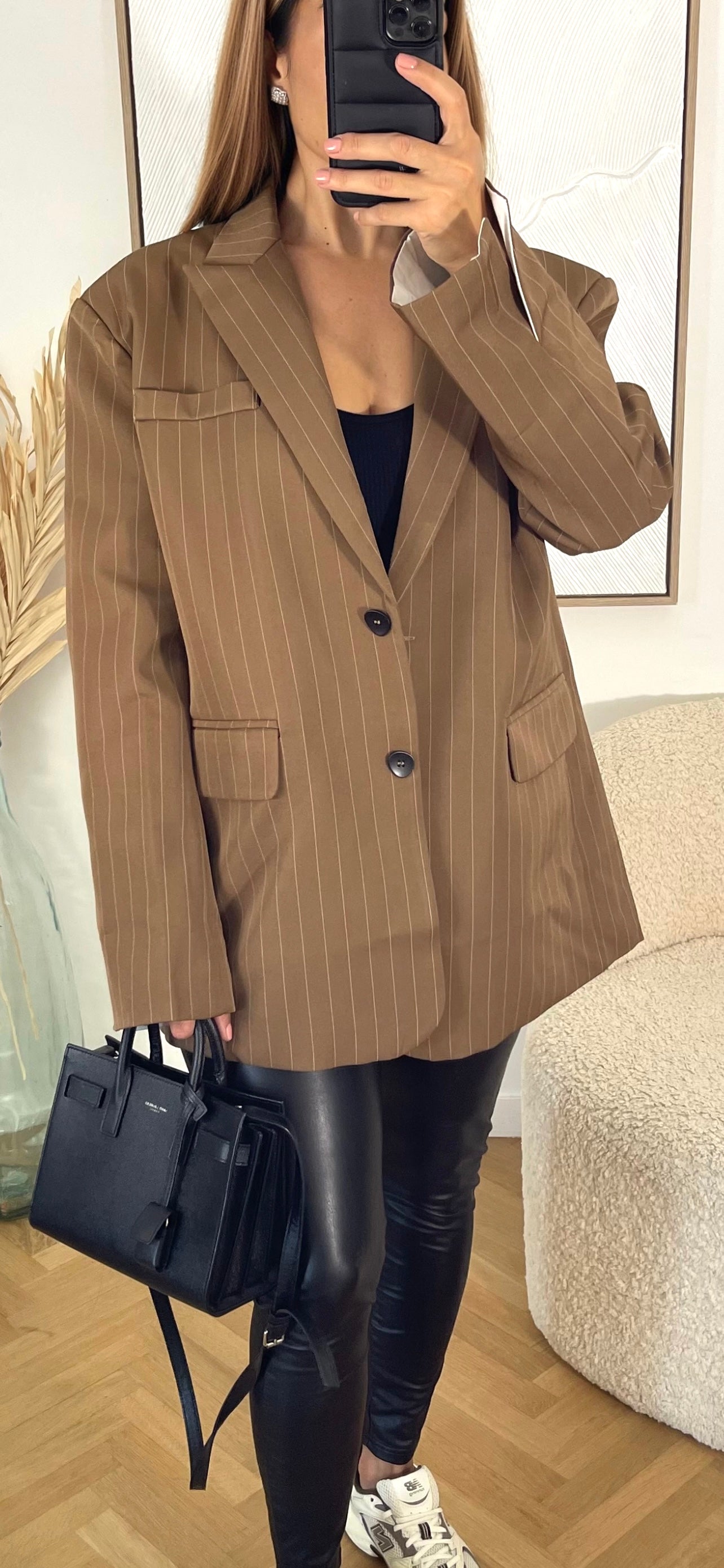 BLAZER RAYE MARRON CLAIR